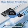 Vention Powerbank FHMW0 30000 mAh 22,5 W Blanco